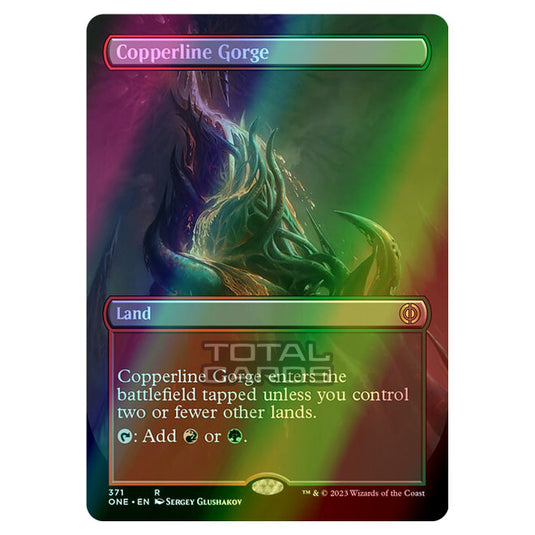 Magic The Gathering - Phyrexia - All Will Be One - Copperline Gorge - 371/271 (Foil)