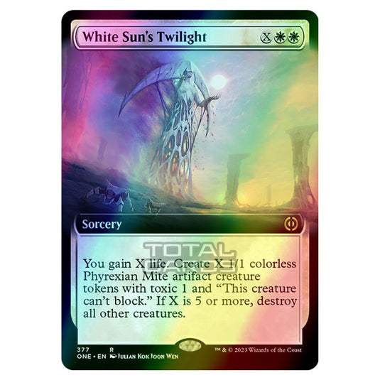 Magic The Gathering - Phyrexia - All Will Be One - White Sun's Twilight - 377/271 (Foil)
