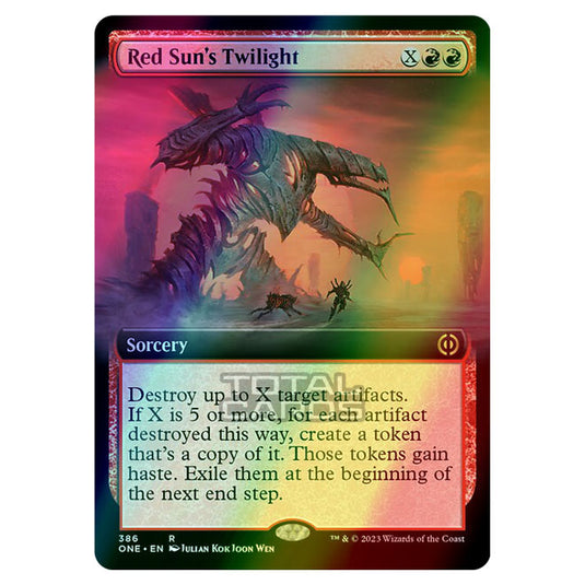 Magic The Gathering - Phyrexia - All Will Be One - Red Sun's Twilight - 386/271 (Foil)