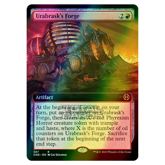 Magic The Gathering - Phyrexia - All Will Be One - Urabrask's Forge - 387/271 (Foil)