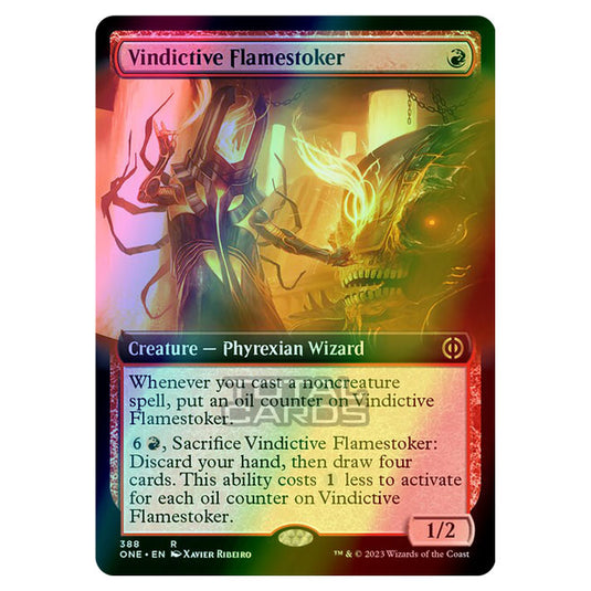 Magic The Gathering - Phyrexia - All Will Be One - Vindictive Flamestoker - 388/271 (Foil)