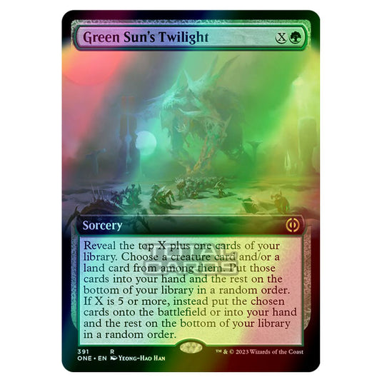Magic The Gathering - Phyrexia - All Will Be One - Green Sun's Twilight - 391/271 (Foil)