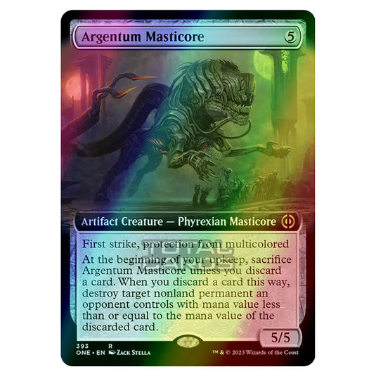 Magic The Gathering - Phyrexia - All Will Be One - Argentum Masticore - 393/271 (Foil)
