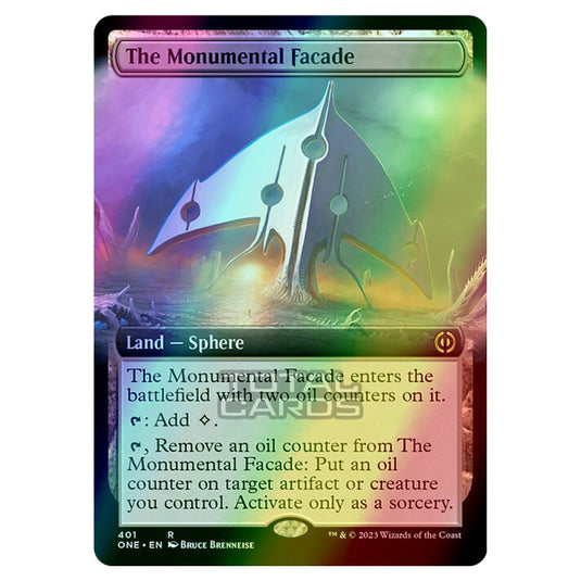 Magic The Gathering - Phyrexia - All Will Be One - The Monumental Facade - 401/271 (Foil)