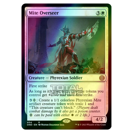 Magic The Gathering - Phyrexia - All Will Be One - Mite Overseer - 404/271 (Foil)