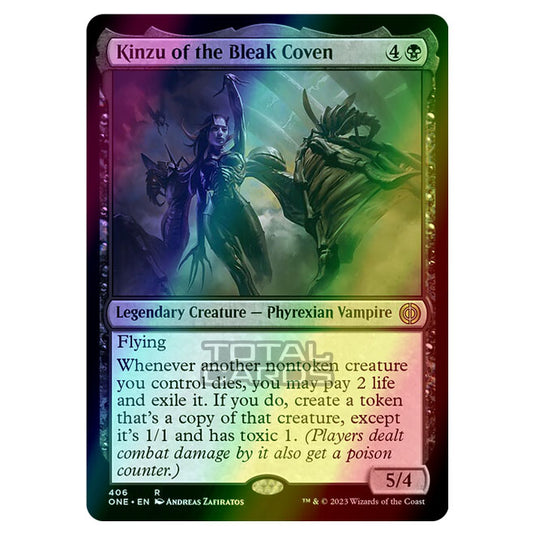 Magic The Gathering - Phyrexia - All Will Be One - Kinzu of the Bleak Coven - 406/271 (Foil)