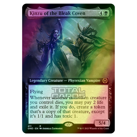 Magic The Gathering - Phyrexia - All Will Be One - Kinzu of the Bleak Coven - 411/271 (Foil)