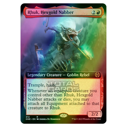 Magic The Gathering - Phyrexia - All Will Be One - Rhuk, Hexgold Nabber - 412/271 (Foil)