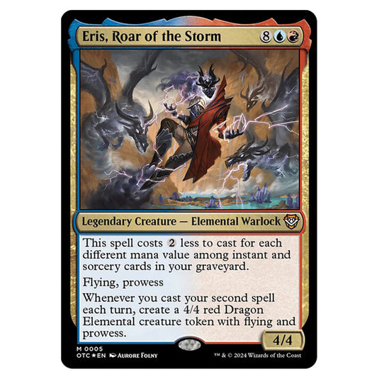 Magic The Gathering - Outlaws of Thunder Junction - Commander - Eris, Roar of the Storm - 0005