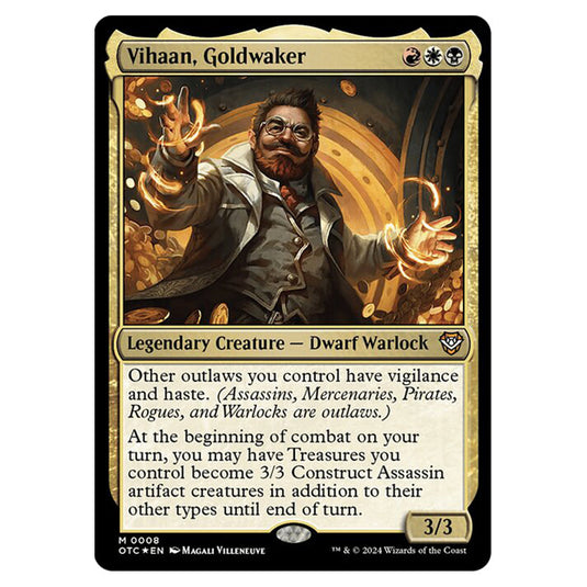 Magic The Gathering - Outlaws of Thunder Junction - Commander - Vihaan, Goldwaker - 0008