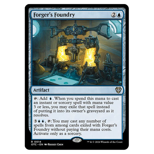 Magic The Gathering - Outlaws of Thunder Junction - Commander - Forger's Foundry - 0014