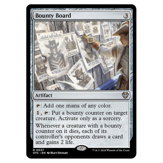 Magic The Gathering - Outlaws of Thunder Junction - Commander - Bounty Board - 0037