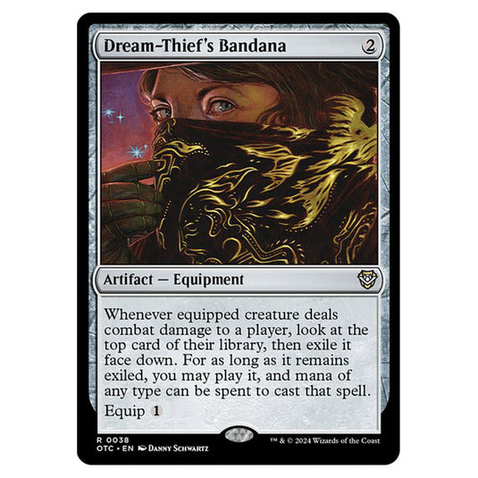 Magic The Gathering - Outlaws of Thunder Junction - Commander - Dream-Thief's Bandana - 0038