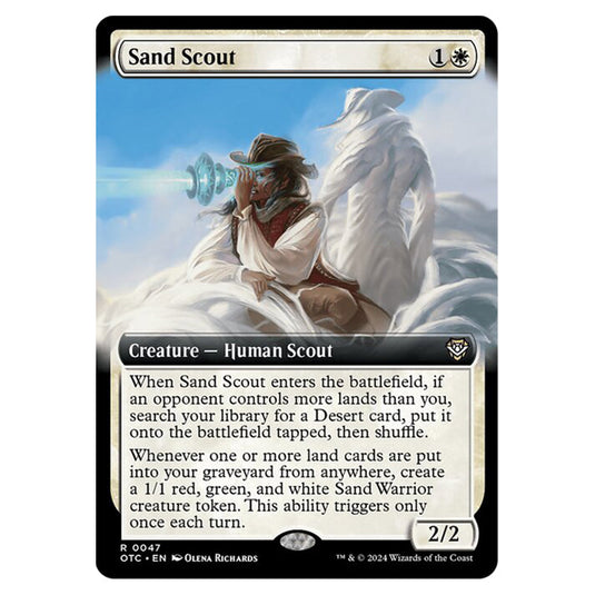 Magic The Gathering - Outlaws of Thunder Junction - Commander - Sand Scout - 0047