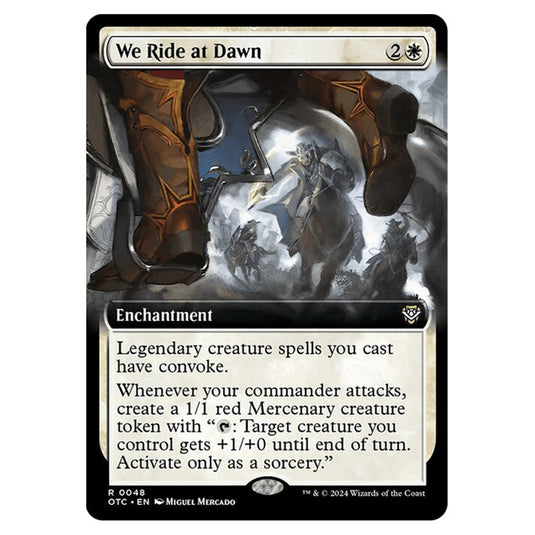 Magic The Gathering - Outlaws of Thunder Junction - Commander - We Ride at Dawn - 0048