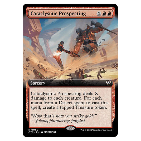 Magic The Gathering - Outlaws of Thunder Junction - Commander - Cataclysmic Prospecting - 0060