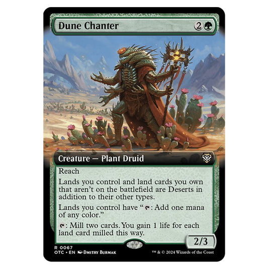 Magic The Gathering - Outlaws of Thunder Junction - Commander - Dune Chanter - 0067