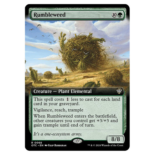 Magic The Gathering - Outlaws of Thunder Junction - Commander - Rumbleweed - 0068