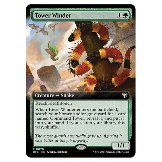 Magic The Gathering - Outlaws of Thunder Junction - Commander - Tower Winder - 0070