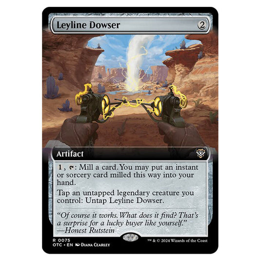Magic The Gathering - Outlaws of Thunder Junction - Commander - Leyline Dowser - 0075