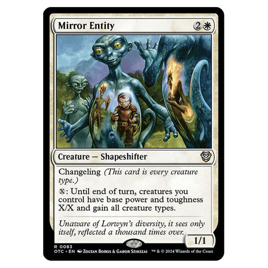 Magic The Gathering - Outlaws of Thunder Junction - Commander - Mirror Entity - 0083