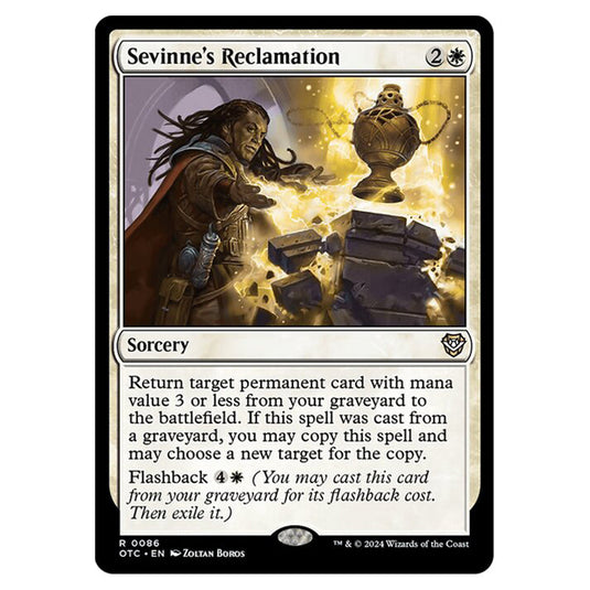 Magic The Gathering - Outlaws of Thunder Junction - Commander - Sevinne's Reclamation - 0086