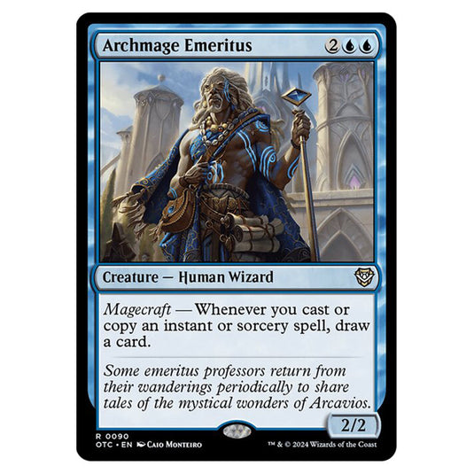 Magic The Gathering - Outlaws of Thunder Junction - Commander - Archmage Emeritus - 0090