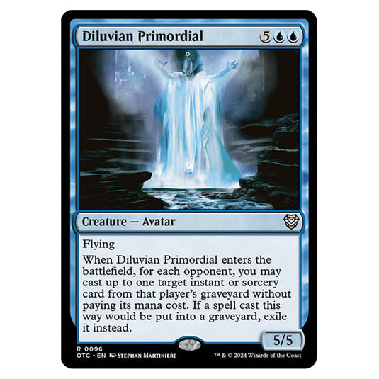 Magic The Gathering - Outlaws of Thunder Junction - Commander - Diluvian Primordial - 0096