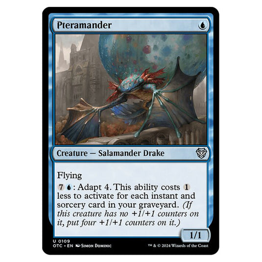 Magic The Gathering - Outlaws of Thunder Junction - Commander - Pteramander - 0109