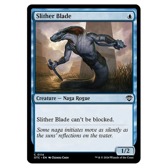 Magic The Gathering - Outlaws of Thunder Junction - Commander - Slither Blade - 0114