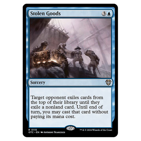 Magic The Gathering - Outlaws of Thunder Junction - Commander - Stolen Goods - 0115