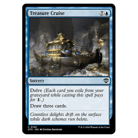 Magic The Gathering - Outlaws of Thunder Junction - Commander - Treasure Cruise - 0120