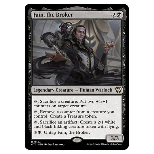 Magic The Gathering - Outlaws of Thunder Junction - Commander - Fain, the Broker - 0133