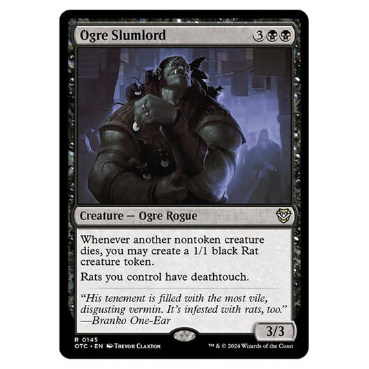 Magic The Gathering - Outlaws of Thunder Junction - Commander - Ogre Slumlord - 0145