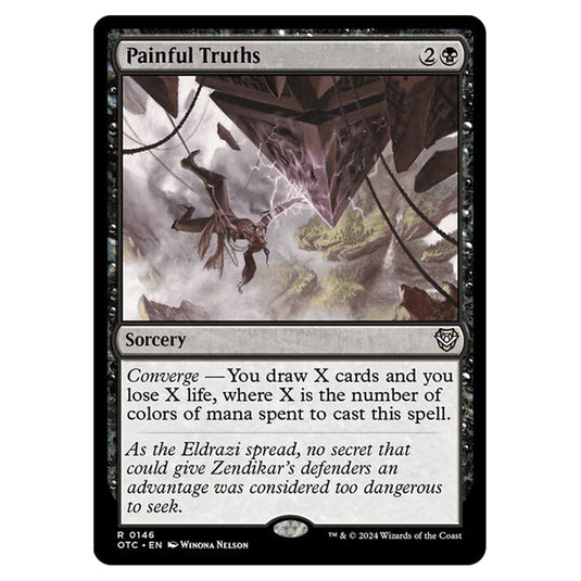 Magic The Gathering - Outlaws of Thunder Junction - Commander - Painful Truths - 0146