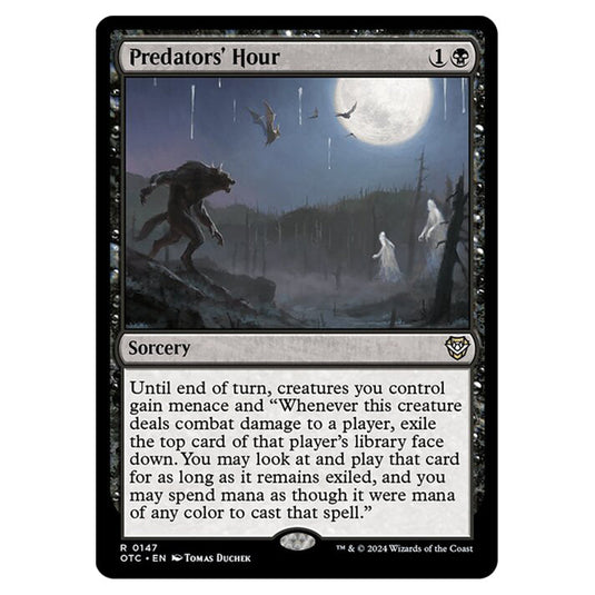 Magic The Gathering - Outlaws of Thunder Junction - Commander - Predators' Hour - 0147