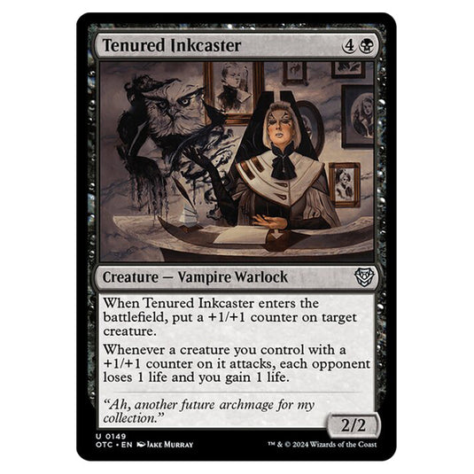 Magic The Gathering - Outlaws of Thunder Junction - Commander - Tenured Inkcaster - 0149