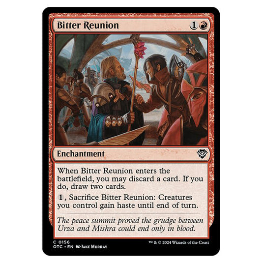 Magic The Gathering - Outlaws of Thunder Junction - Commander - Bitter Reunion - 0156