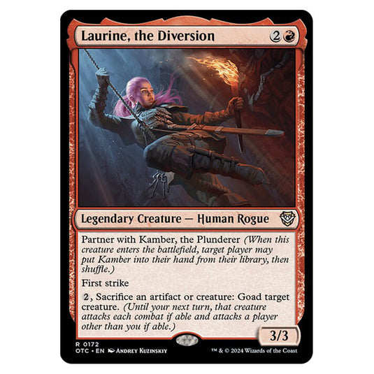 Magic The Gathering - Outlaws of Thunder Junction - Commander - Laurine, the Diversion - 0172