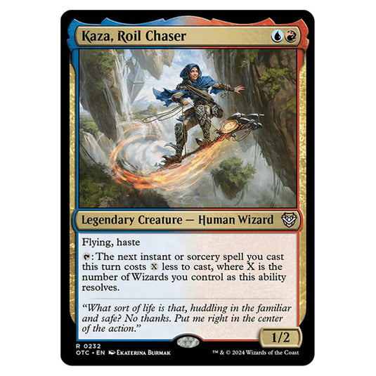 Magic The Gathering - Outlaws of Thunder Junction - Commander - Kaza, Roil Chaser - 0232