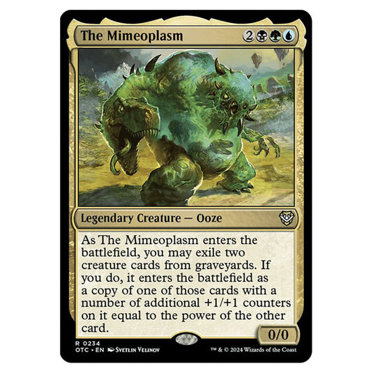 Magic The Gathering - Outlaws of Thunder Junction - Commander - The Mimeoplasm - 0234