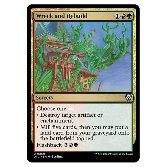 Magic The Gathering - Outlaws of Thunder Junction - Commander - Wreck and Rebuild - 0250