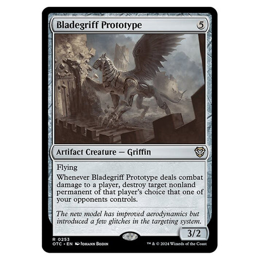 Magic The Gathering - Outlaws of Thunder Junction - Commander - Bladegriff Prototype - 0253