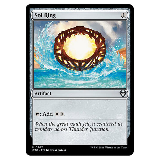 Magic The Gathering - Outlaws of Thunder Junction - Commander - Sol Ring - 0267