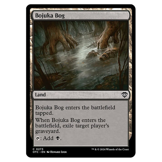 Magic The Gathering - Outlaws of Thunder Junction - Commander - Bojuka Bog - 0273