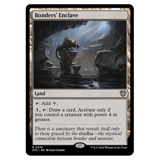 Magic The Gathering - Outlaws of Thunder Junction - Commander - Bonders' Enclave - 0274