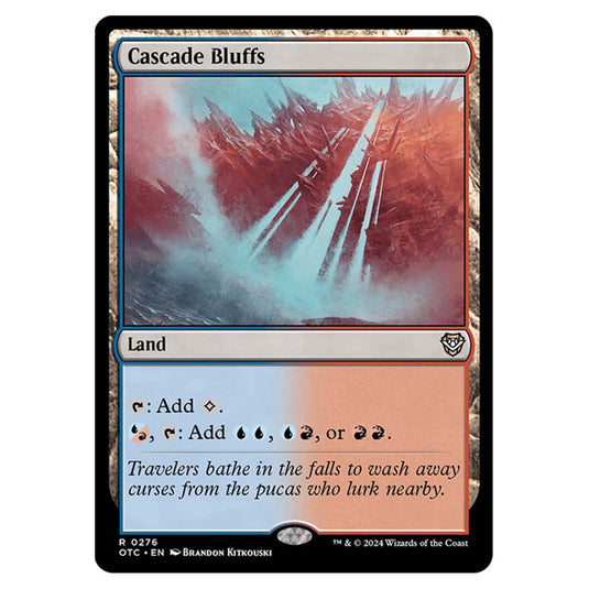 Magic The Gathering - Outlaws of Thunder Junction - Commander - Cascade Bluffs - 0276