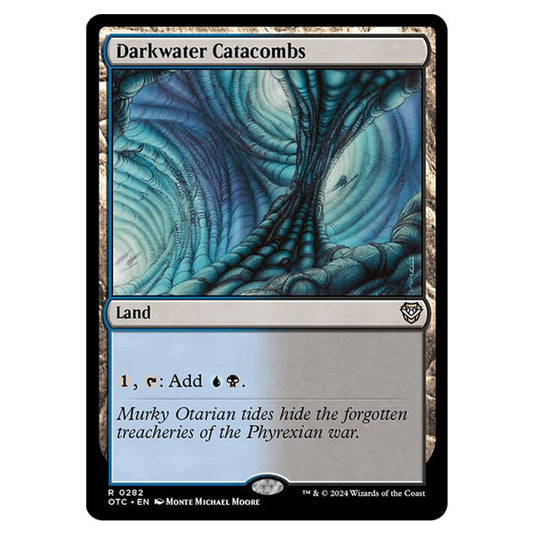 Magic The Gathering - Outlaws of Thunder Junction - Commander - Darkwater Catacombs - 0282