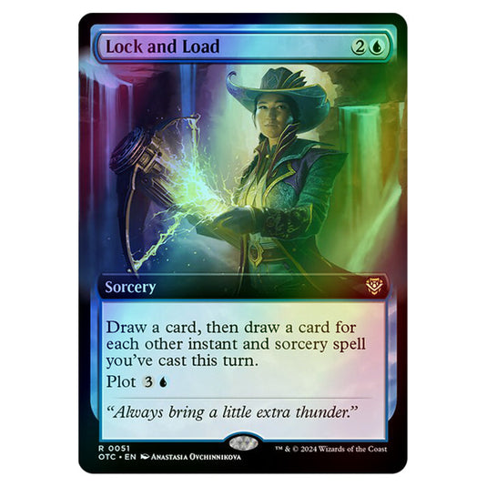 Magic The Gathering - Outlaws of Thunder Junction - Commander - Lock and Load - 0051 (Foil)