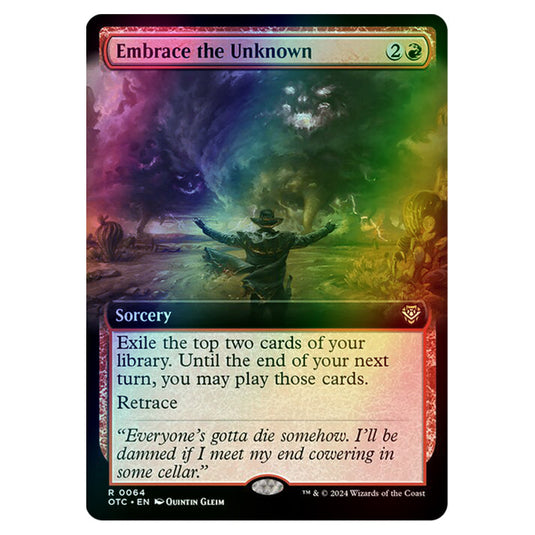 Magic The Gathering - Outlaws of Thunder Junction - Commander - Embrace the Unknown - 0064 (Foil)